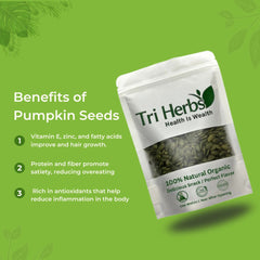 TRI-HERB PUMPKIN SEED 500 GM.