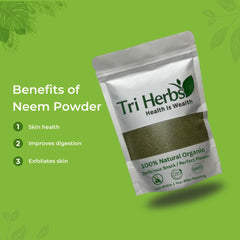 TRI-HERB Neem Leaf Powder 100 GM
