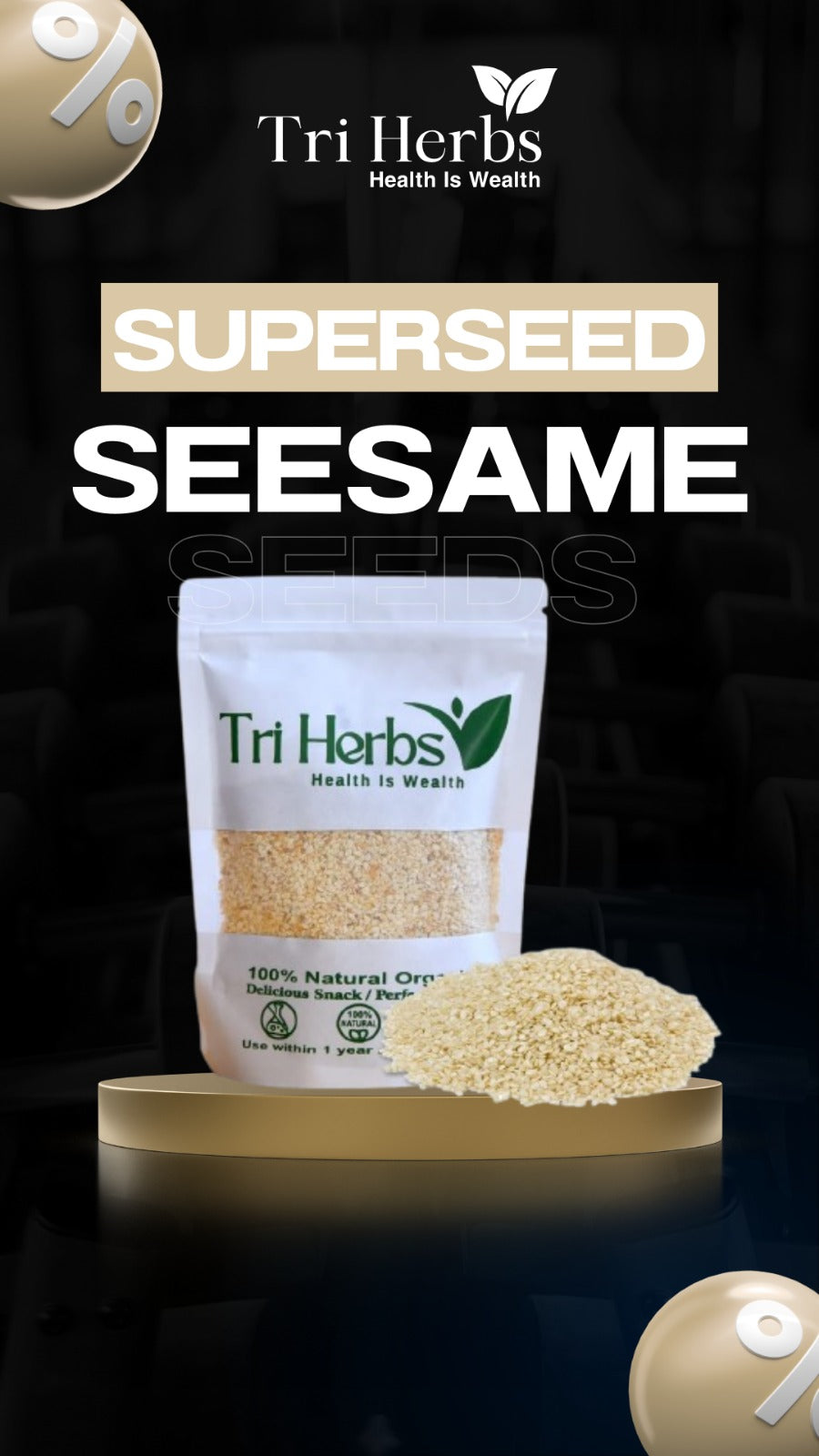 Premium Sesame Seeds – Natural, Nutritious & Crunchy Superfood 🌿✨