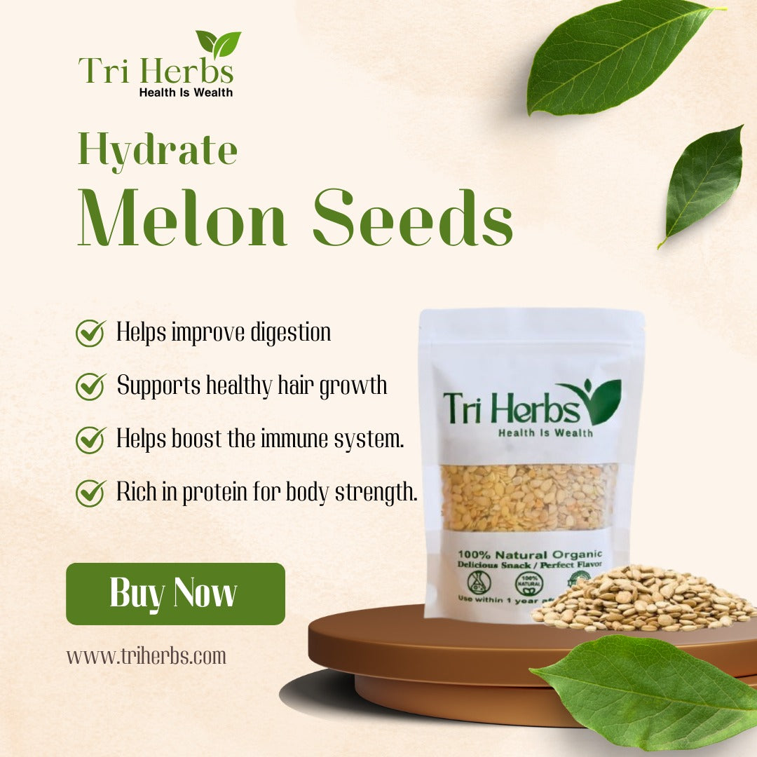 Premium Melon Seeds – Natural, Crunchy & Nutrient-Rich Snack 🌿✨