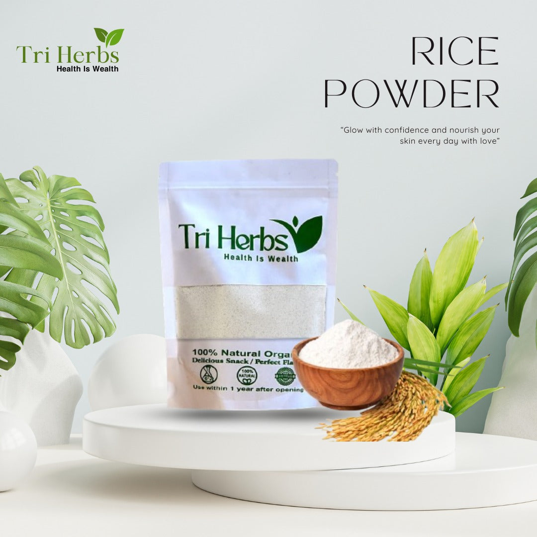 Natural Rice Powder for Glowing Skin & Smooth Texture ✨🌾
