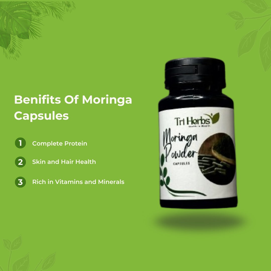 TRI-HERB MORINGA CAPSULE