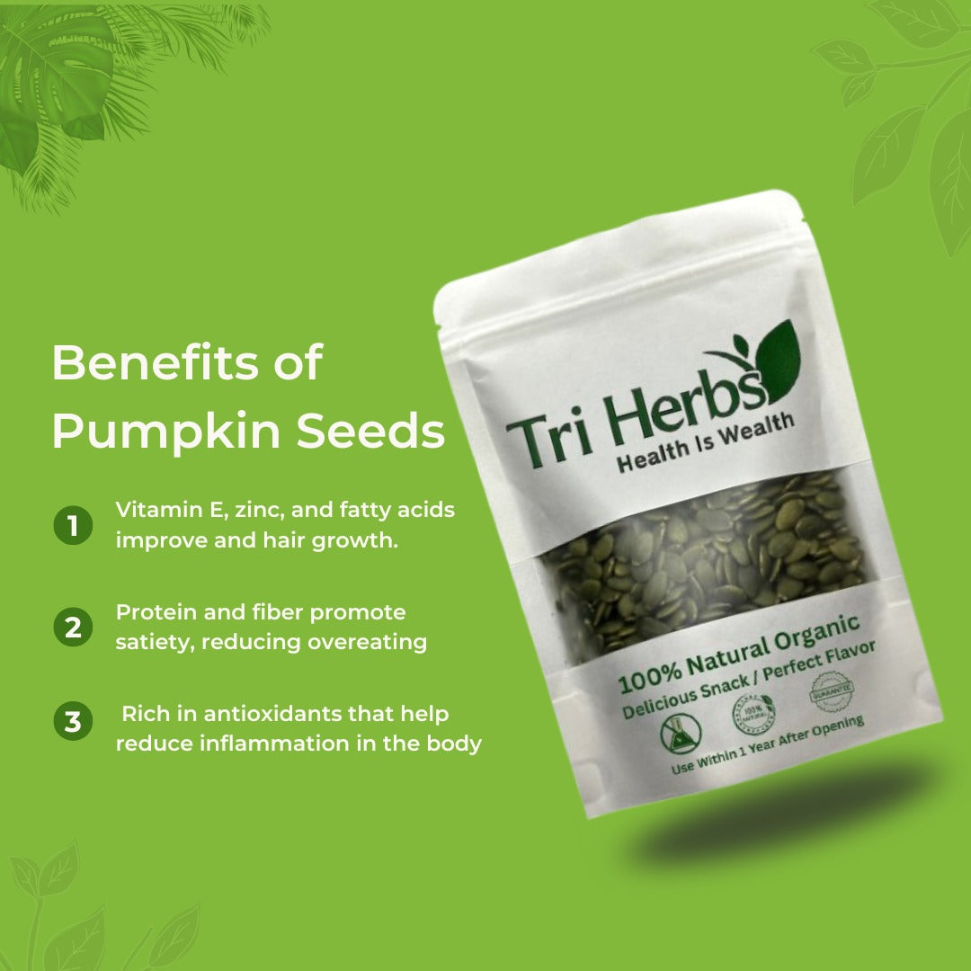TRI-HERB PUMPKIN SEED 500 GM.